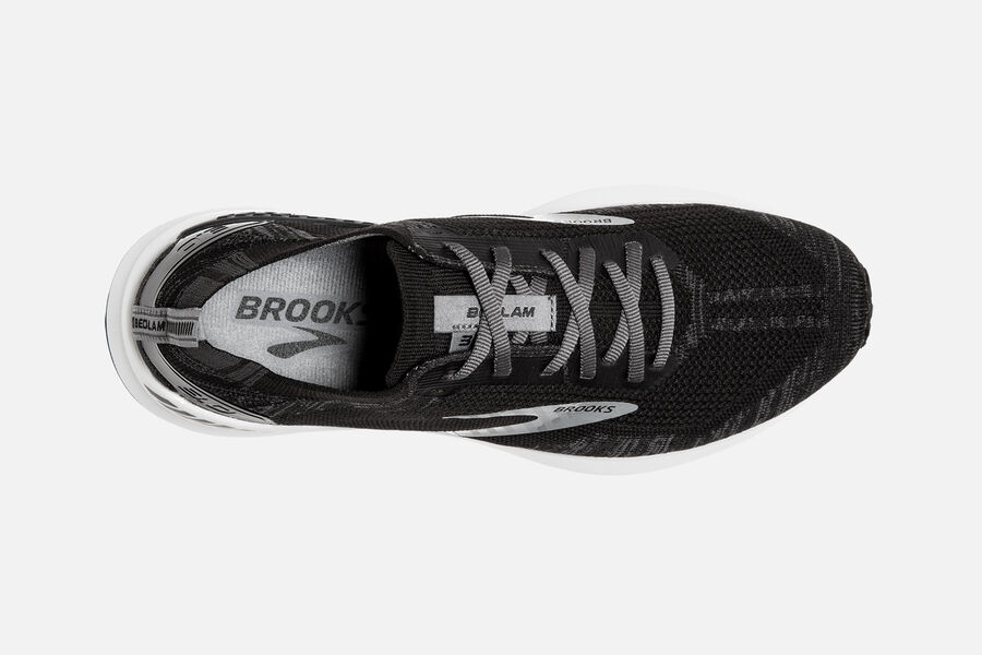 Brooks Bedlam 3 Road Loopschoenen Dames - Zwart/Wit - 431267CUY